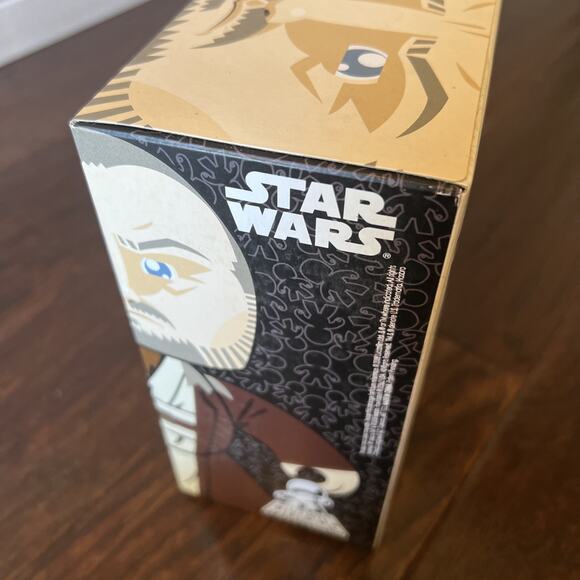 Star Wars Qui-gon Jinn RARE Mighty Muggs New In Box - Picture 5 of 6